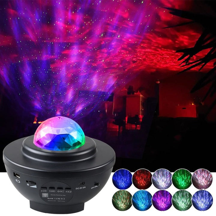 Proyector Galaxia con Estrellas y Bluetooth