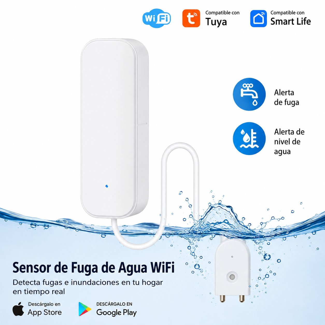 Detector Inteligente de Fugas de Agua WiFi