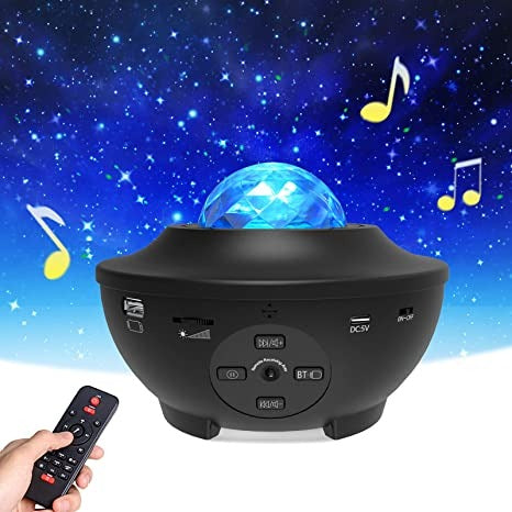 Proyector Galaxia con Estrellas y Bluetooth