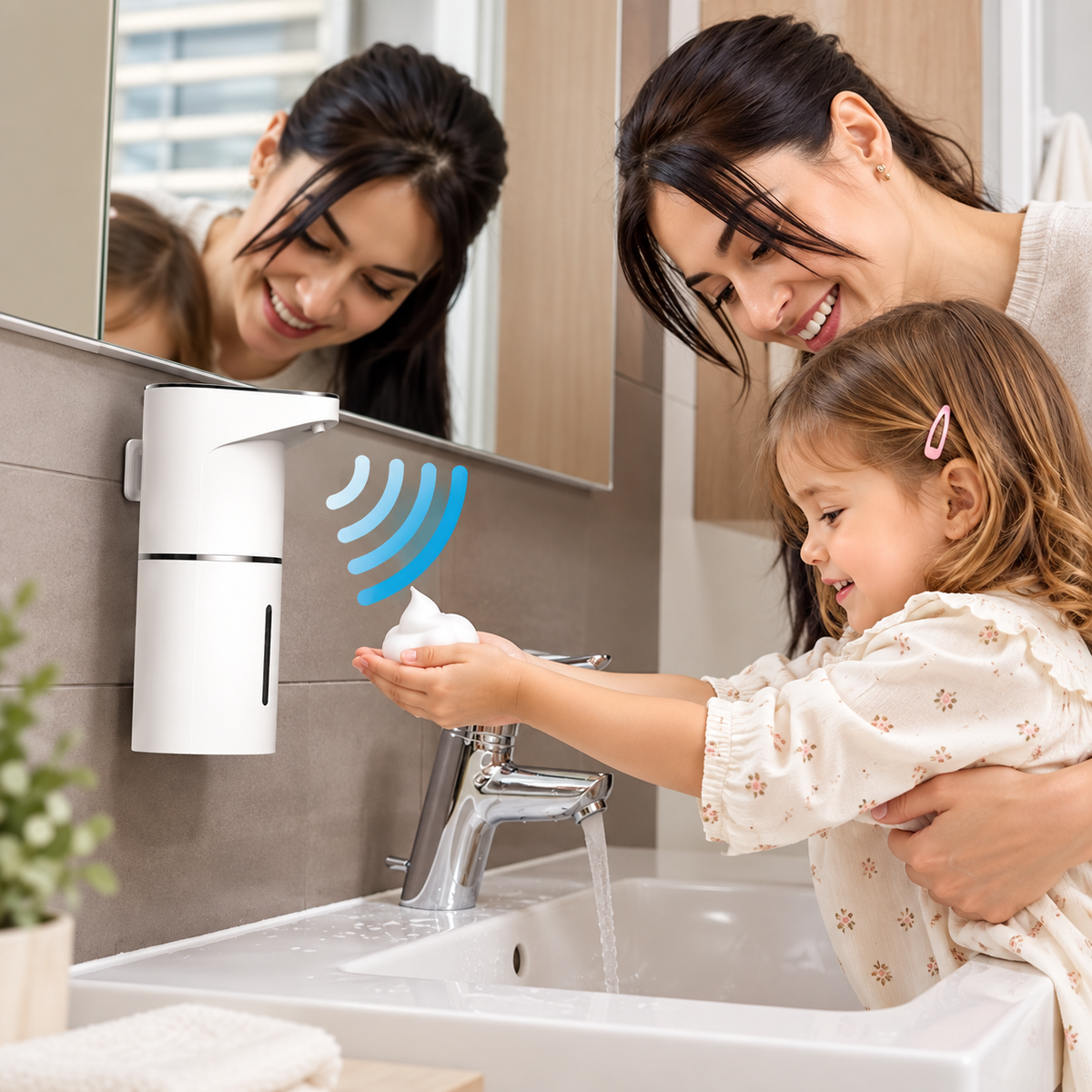 Dispensador Automático de Jabón en Espuma con Sensor - 350ml