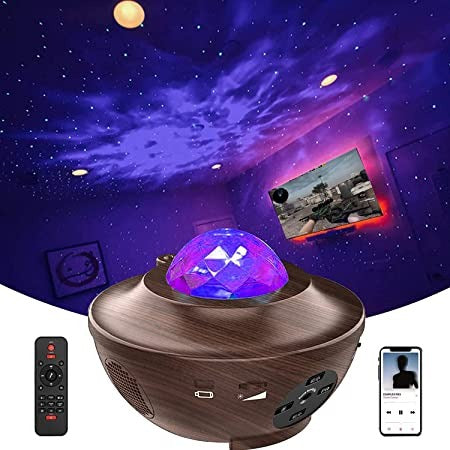 Proyector Galaxia con Estrellas y Bluetooth