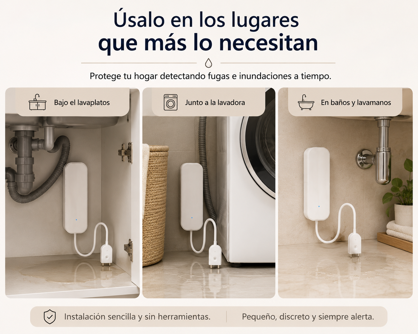 Detector Inteligente de Fugas de Agua WiFi